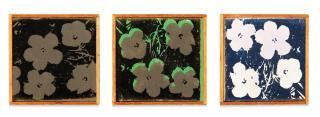 Richard Pettibone - Andy Warhol, Flowers, 1964 [Three Works]