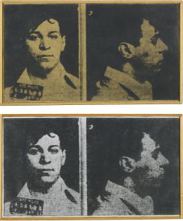 Richard Pettibone - Andy Warhol, \'Most Wanted Man,\' 1963 [Two Works]