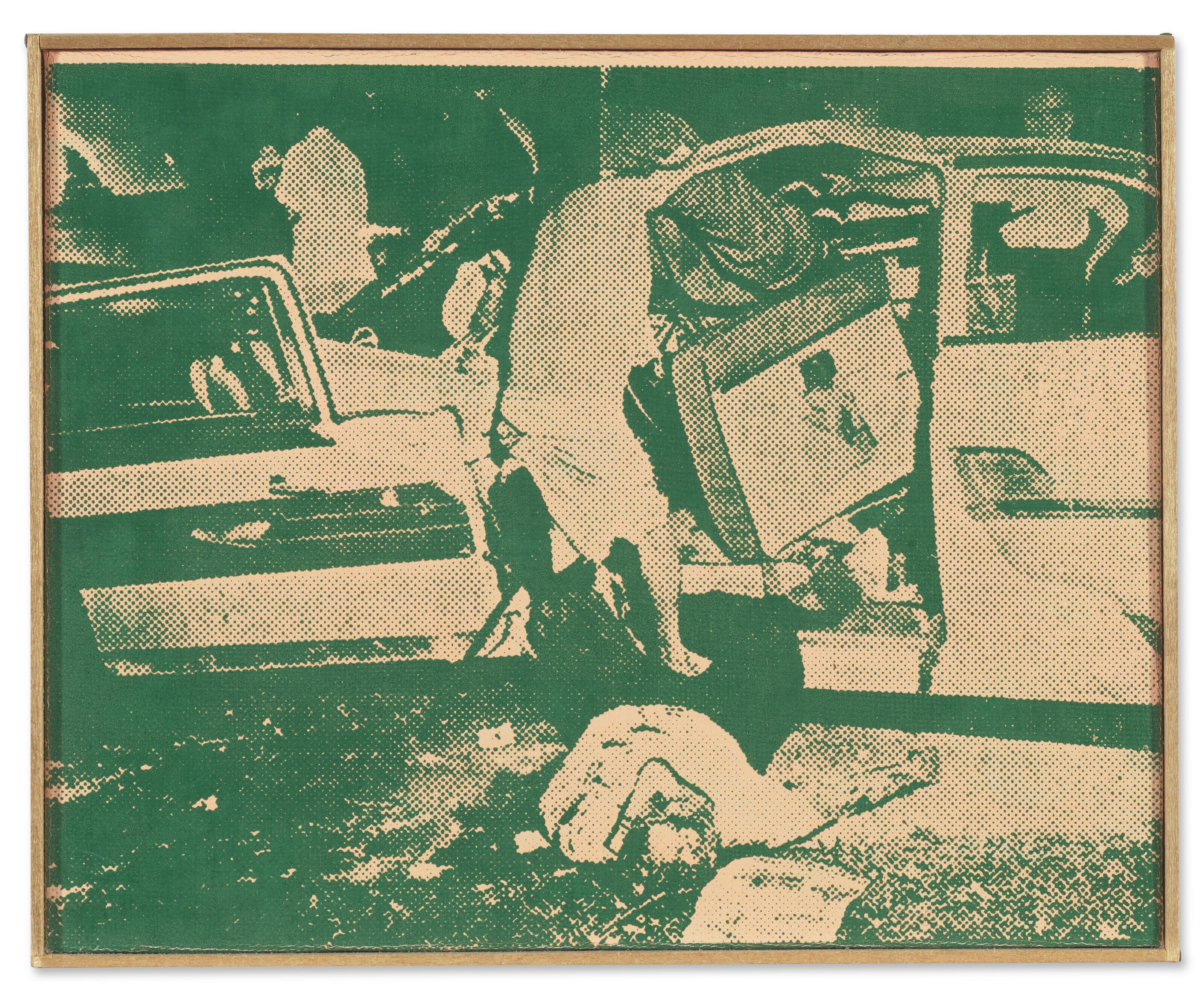 Richard Pettibone - Andy Warhol, \'Saturday Disaster,\' 1964
