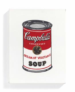 Richard Pettibone - Campbell\'s Soup Can, Cream of Vegetable