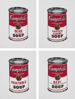 Richard Pettibone - Campbell\'S Soup [Four Works]