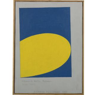 Richard Pettibone - Elsworth Kelly, Yellow-Blue, 1963
