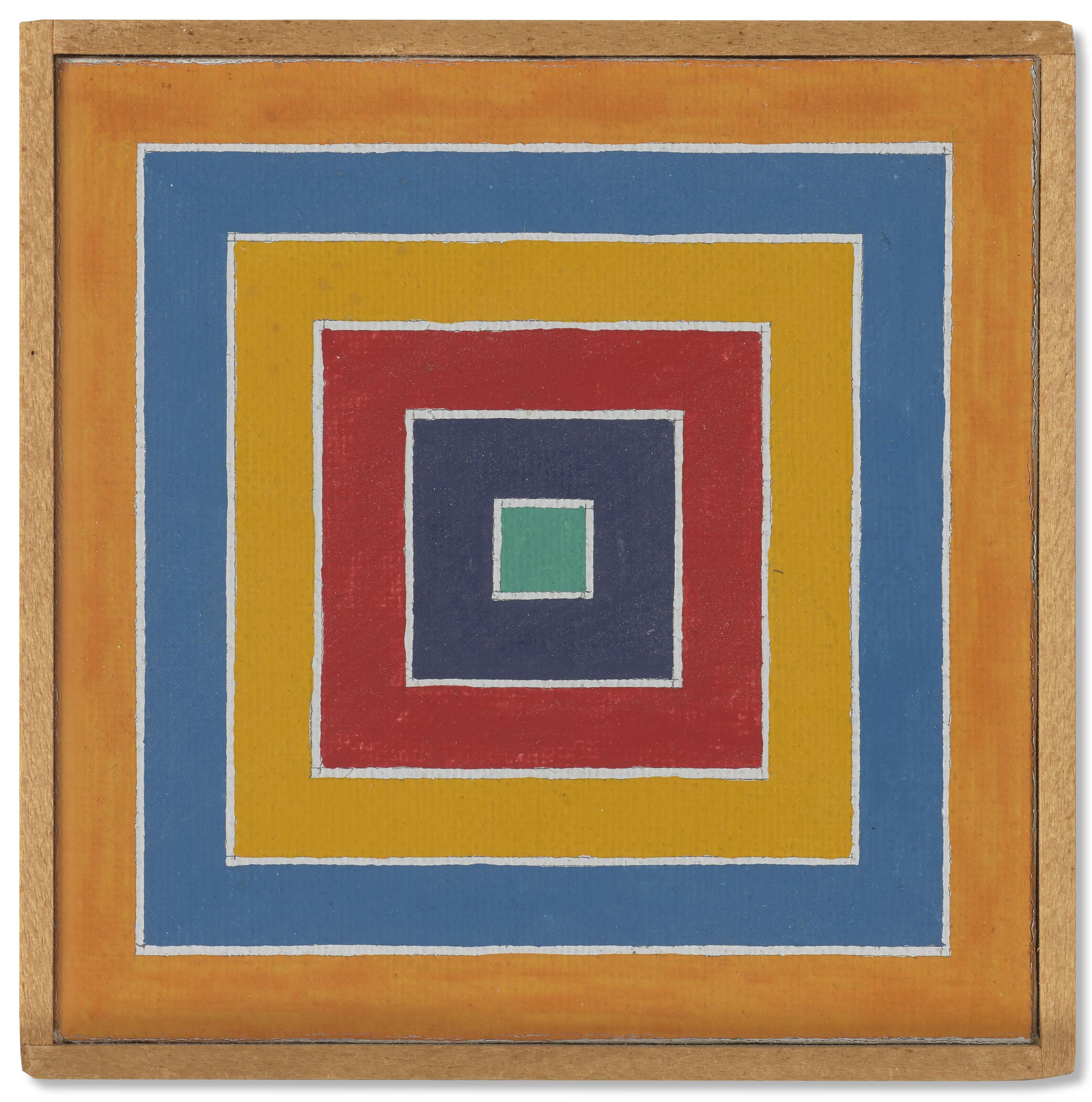 Richard Pettibone - Frank Stella, \'Concentric Square\'