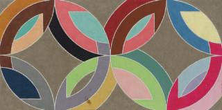 Richard Pettibone - Frank Stella, Ile A La Crosse, 1969