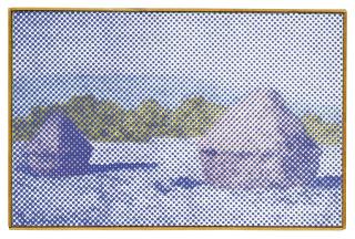 Richard Pettibone - Monet, Haystacks, 1891