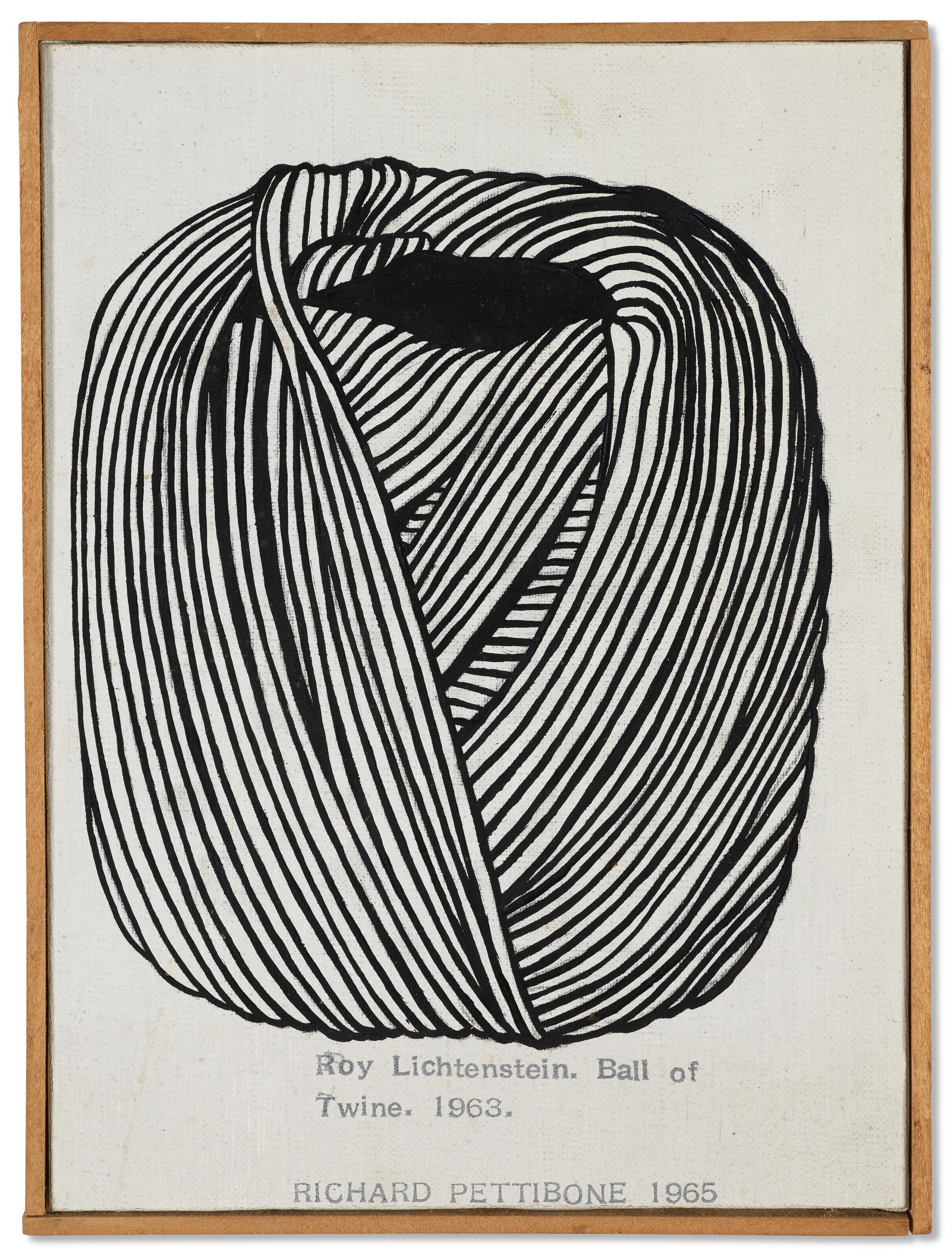 Richard Pettibone - Roy Lichtenstein, ‘Ball of Twine’, 1963