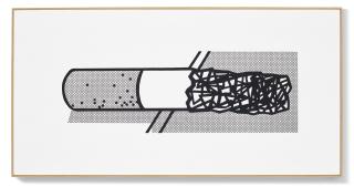 Richard Pettibone - Roy Lichtenstein, \'Cigarette\', 1963 #3