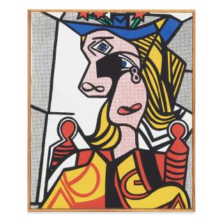 Richard Pettibone - Roy Lichtenstein, \'Woman with Flowered Hat\', 1968, 1970