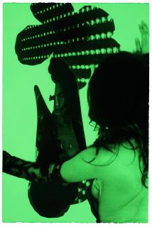 Richard Phillips - Flower Mirror Print