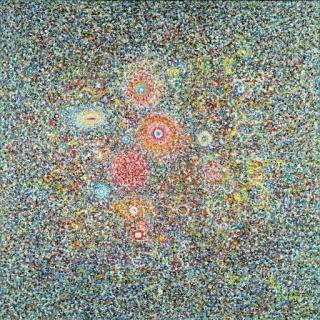 Richard Pousette-Dart - Birds Beside a Waterfall