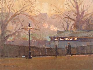 Richard Price R.O.I. - Towards the Swimming Pool (unframed)