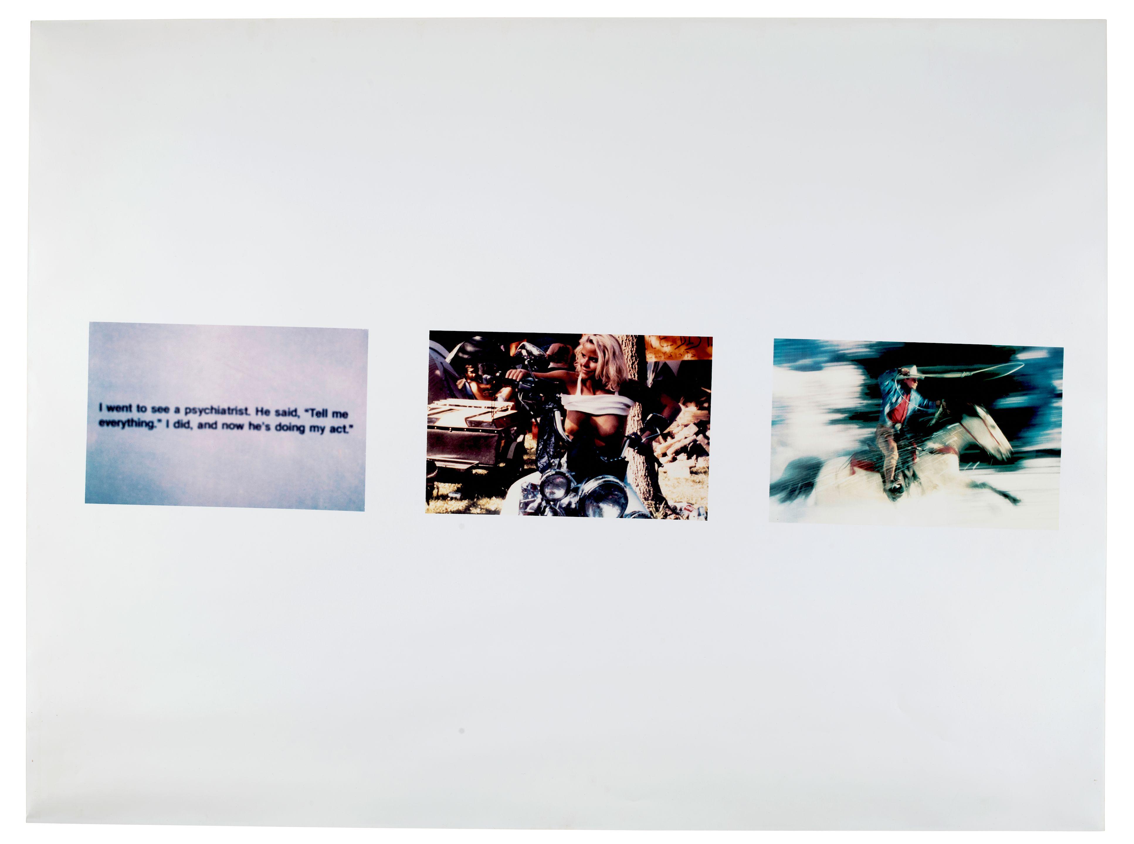 Richard Prince - Joke, Girlfriend, Cowboy