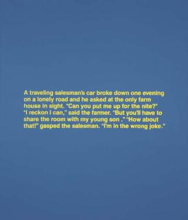 Richard Prince - The Wrong Joke