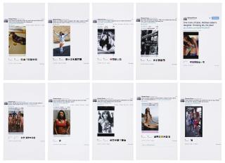 Richard Prince - Untitled (50 Tweets)