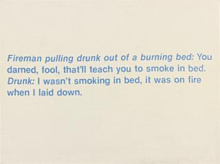 Richard Prince - Untitled (Fireman Joke)