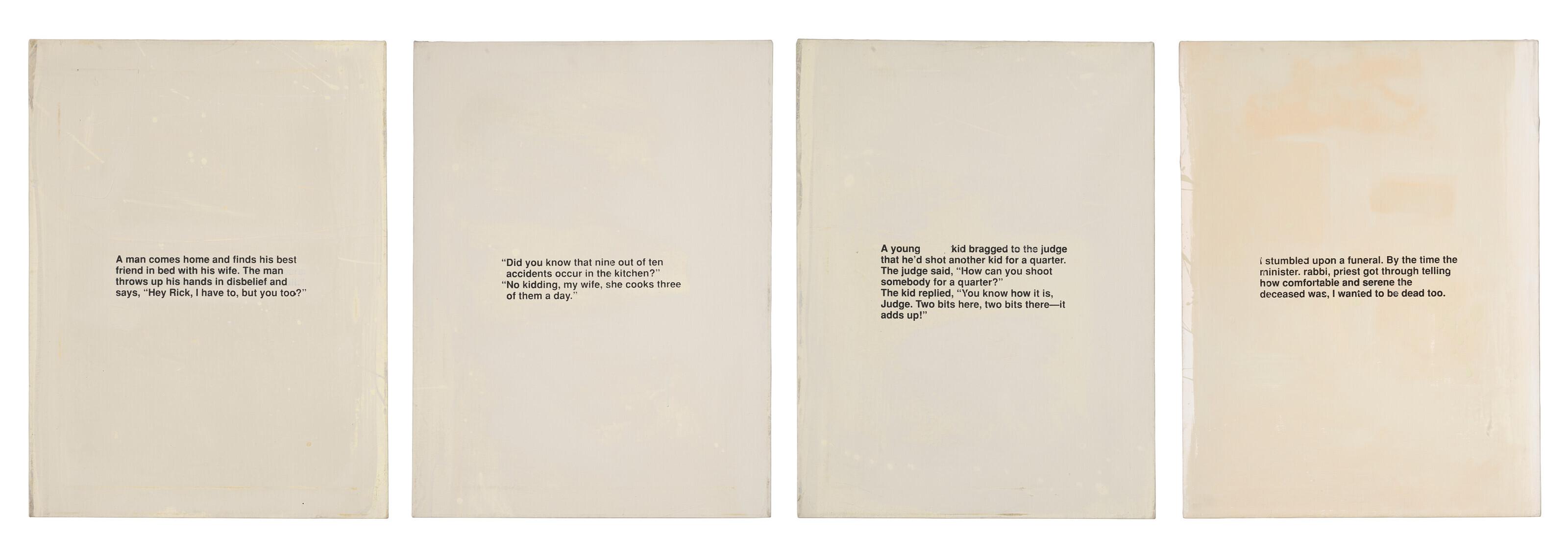 Richard Prince - Untitled [Four Works]