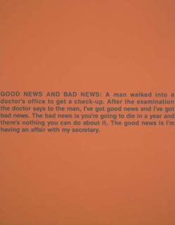 Richard Prince - Untitled (Good News, Bad News)
