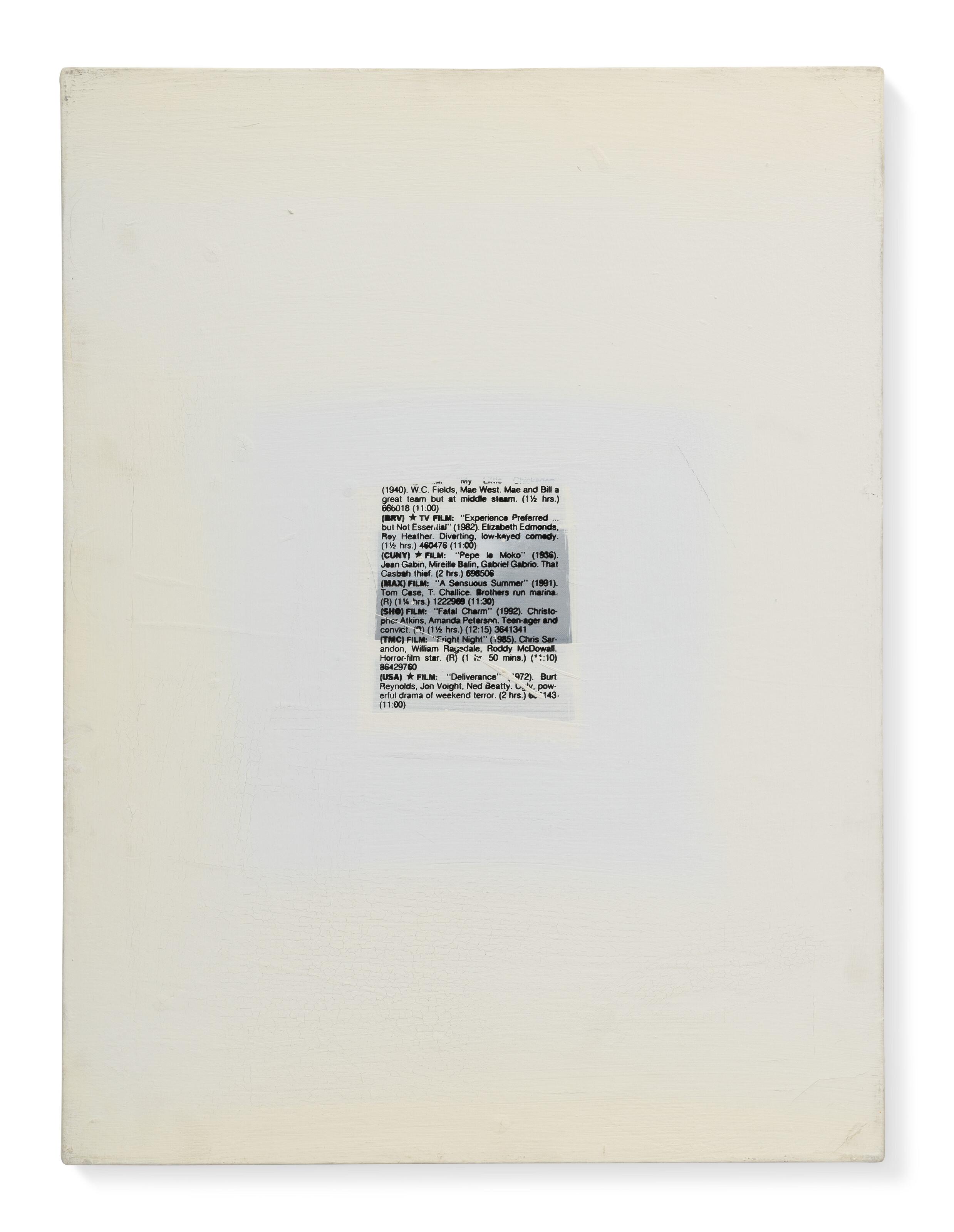 Richard Prince - Untitled (Movies)