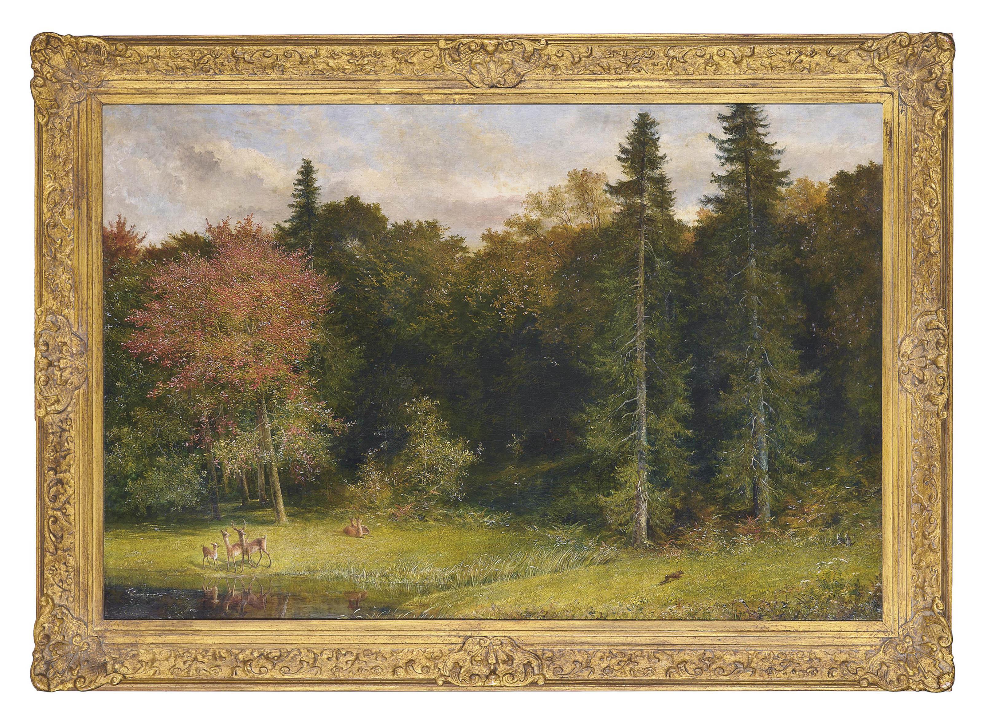 Richard Redgrave, R.A. - Startled Foresters