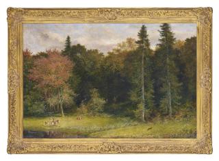 Richard Redgrave, R.A. - Startled Foresters