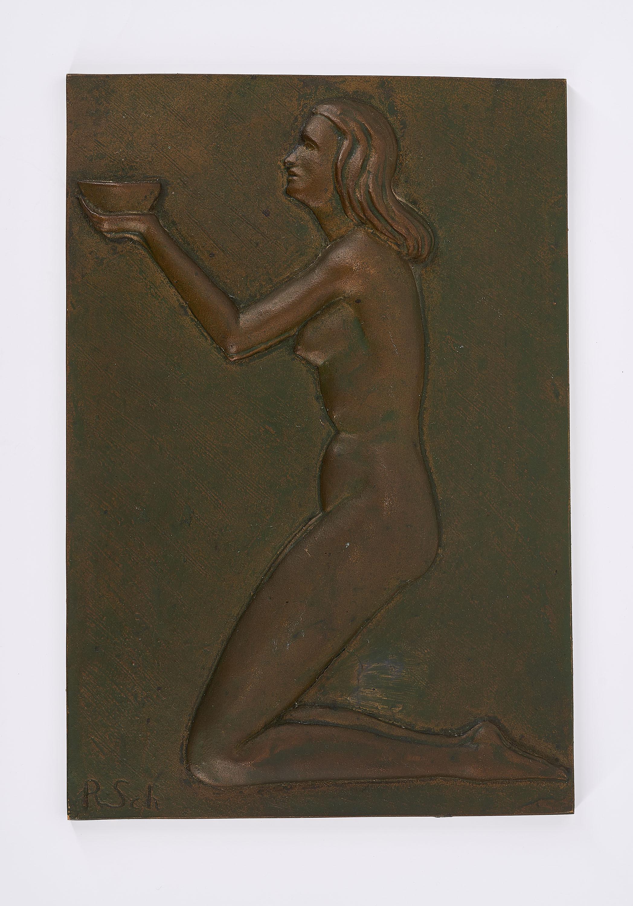 Richard Scheibe - Adorantin mit Schale.