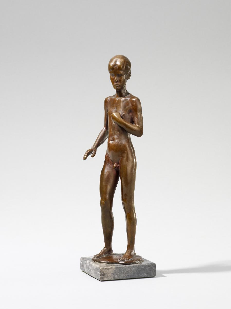 Richard Scheibe - Stehender Knabe