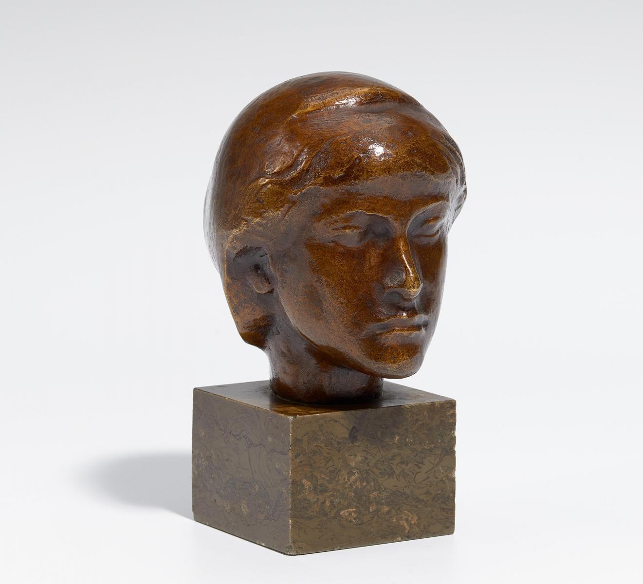 Richard Scheibe - Weibliches Köpfchen.