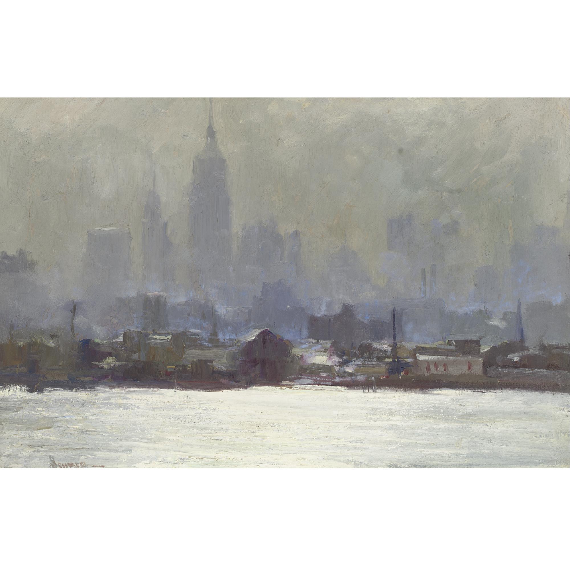 Richard Schmid - Manhattan, City Dawn