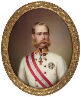Richard Schwager - Portrait Of Franz Josef I, Emperor Of Austria (1830-1916)