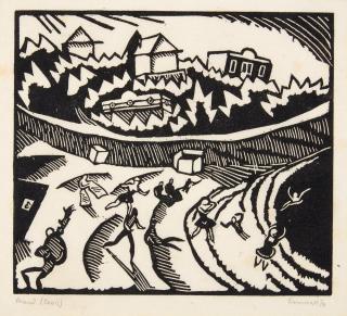 Richard Seewald - Konvolut von zwei Holzschnitten