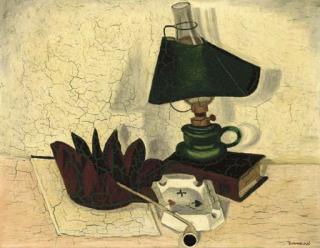 Richard Seewald - Stilleben mit einem rohr