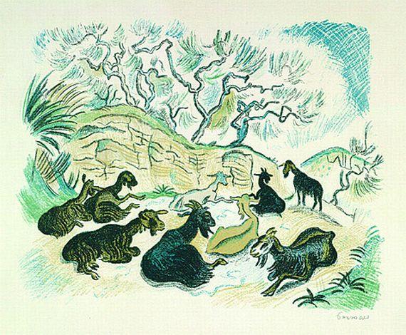 Richard Seewald - Ziegenherde