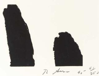 Richard Serra - Fuck Helms, from The Harvey Gantt Portfolio (B.-W. 58; G. RS90-1245)
