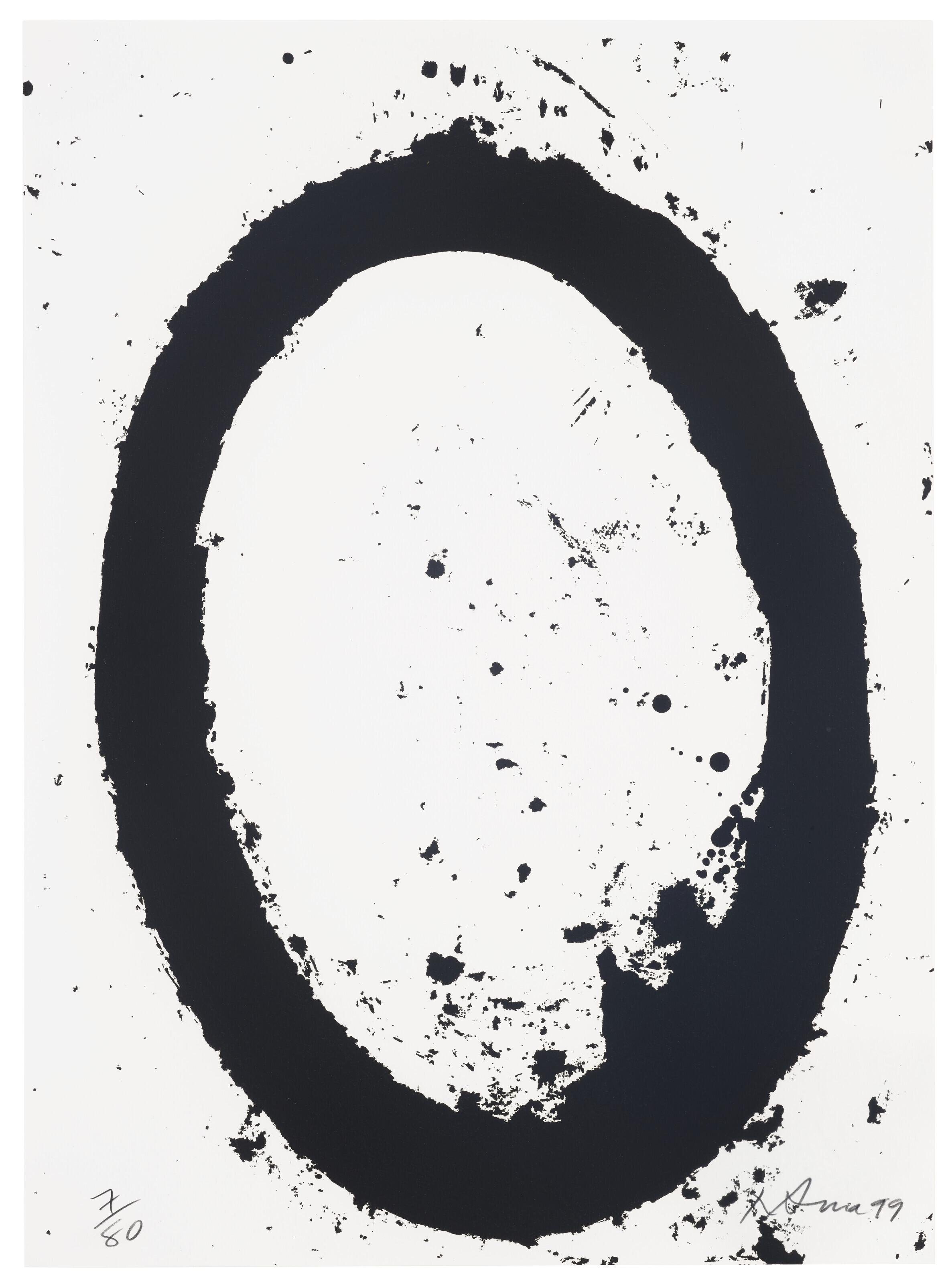 Richard Serra - MOCA Print, from the MoCa Portfolio