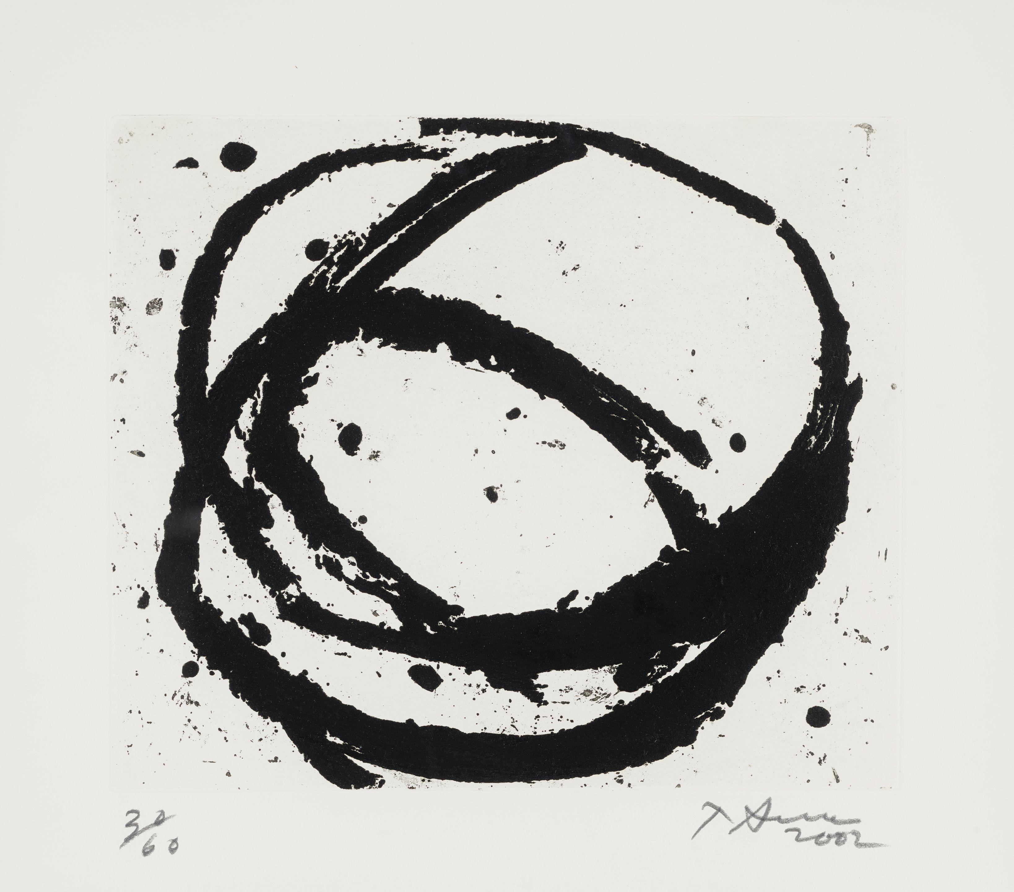 Richard Serra - Plate 17, from Venice Notebook