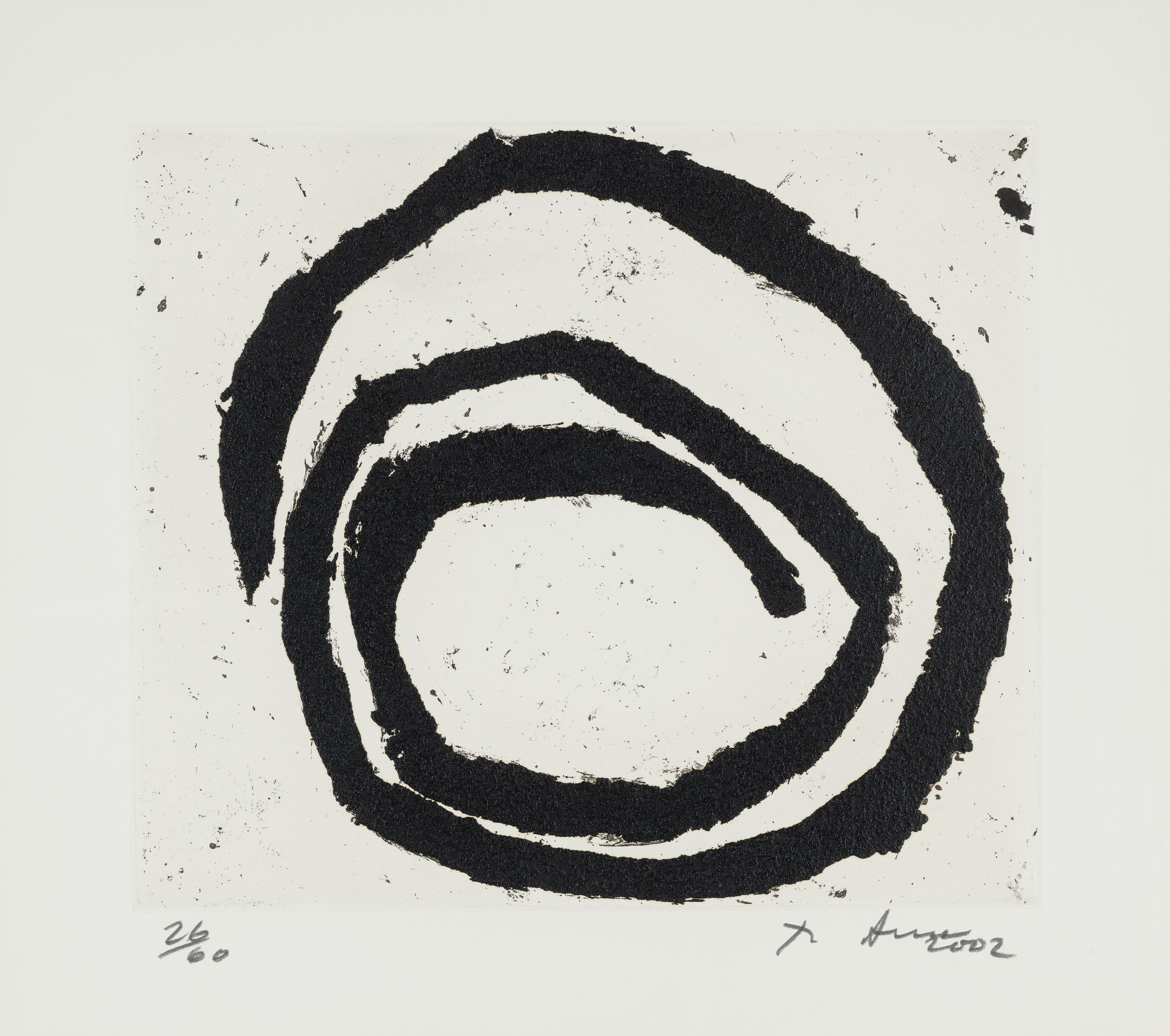 Richard Serra - Plate 6, from Venice Notebook