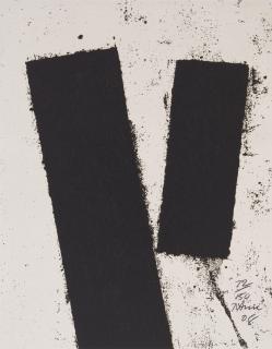 Richard Serra - Promenade Notebook Drawing for Obama, from Artists for Obama