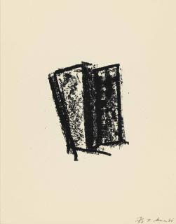 Richard Serra - Sketch #4, from Sketch #1-#7