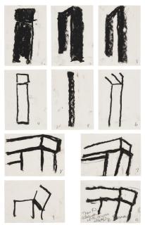 Richard Serra - Study For Span For Alexander And Gilbert