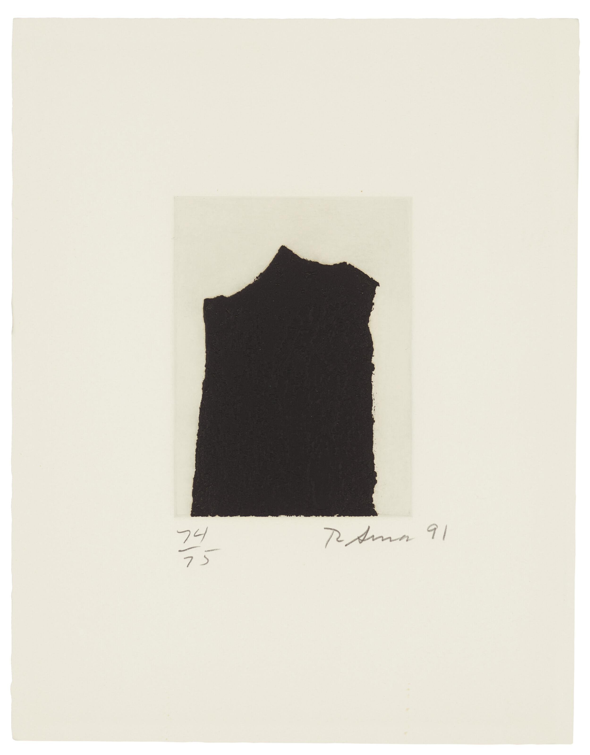 Richard Serra - Videy Afangar #9, from Videy Afangar Series