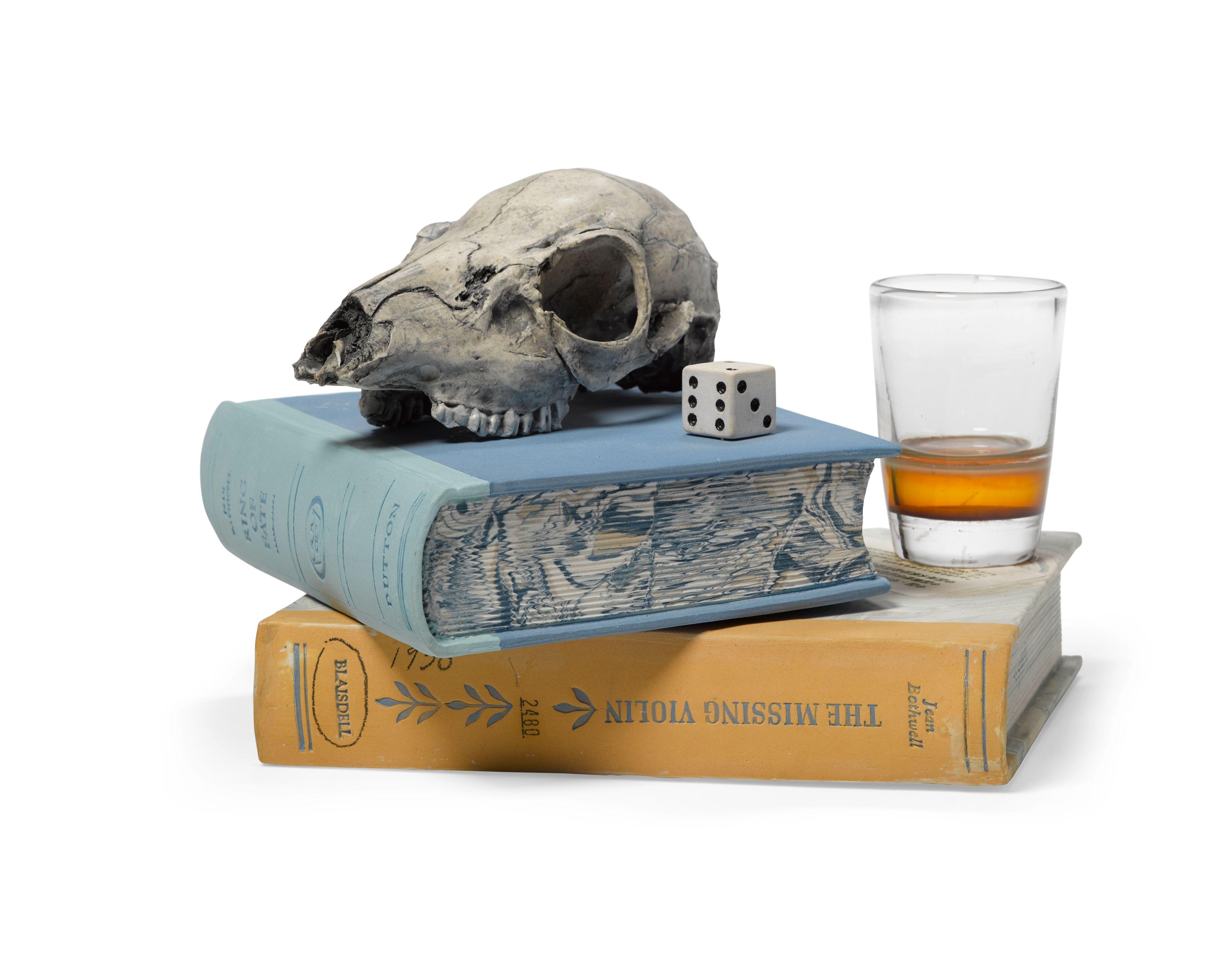 Richard Shaw - Still Life with Skull and Glass, 2009