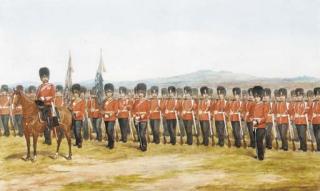 Richard Simkin - The 7th Royal Fusiliers on parade