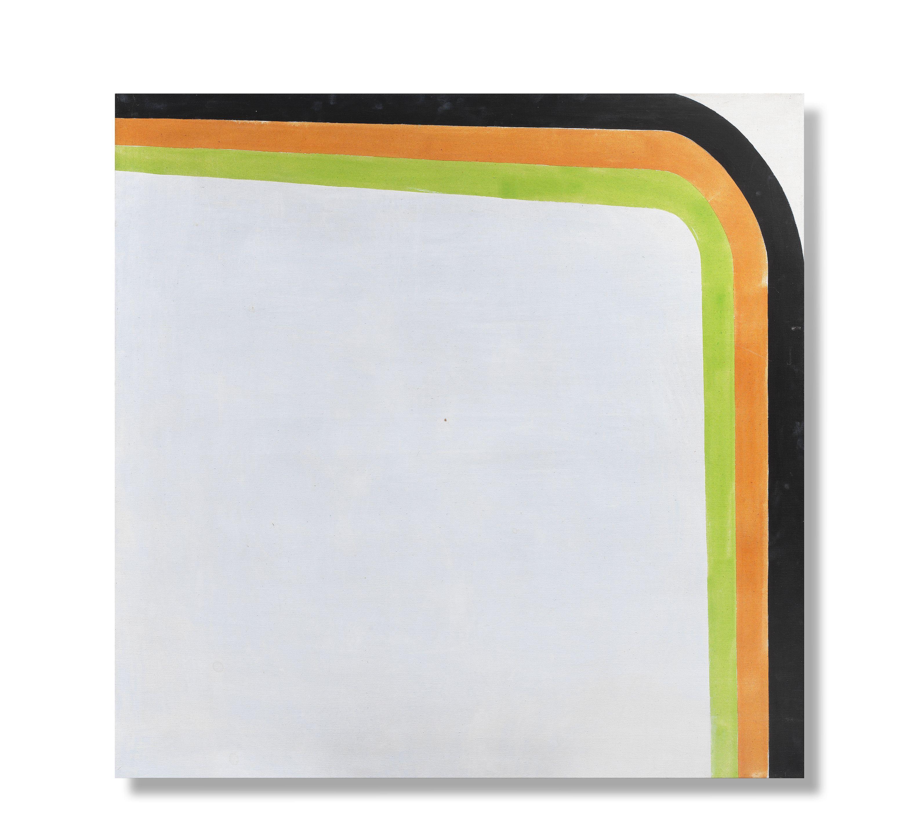 Richard Smith - Four Corners 2 122.5 x 122.5cm (48 1/4 x 48 1/4in). Painted in 1965