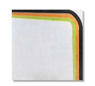 Richard Smith - Four Corners 2 122.5 x 122.5cm (48 1/4 x 48 1/4in). Painted in 1965