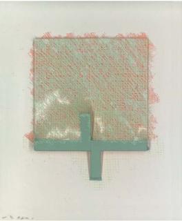 Richard Smith - two multiples in vacuum formed plastic with screenprinting in colours, 1971, each signed and dated, one framed