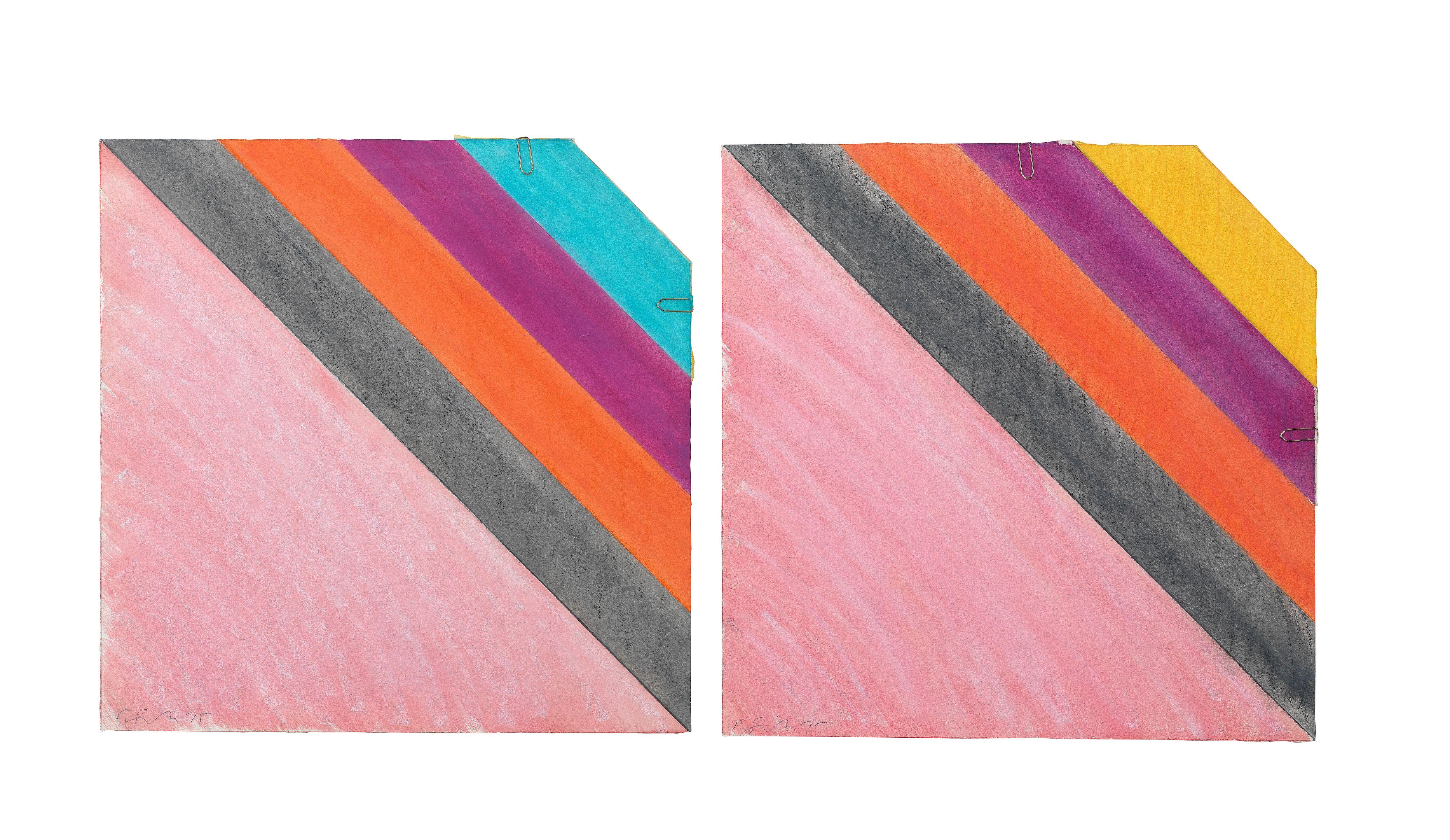 Richard Smith - Untitled (diptych)