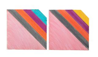 Richard Smith - Untitled (diptych)