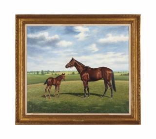 Richard Stone Reeves - Contredance with Filly by Conquistador Cielo