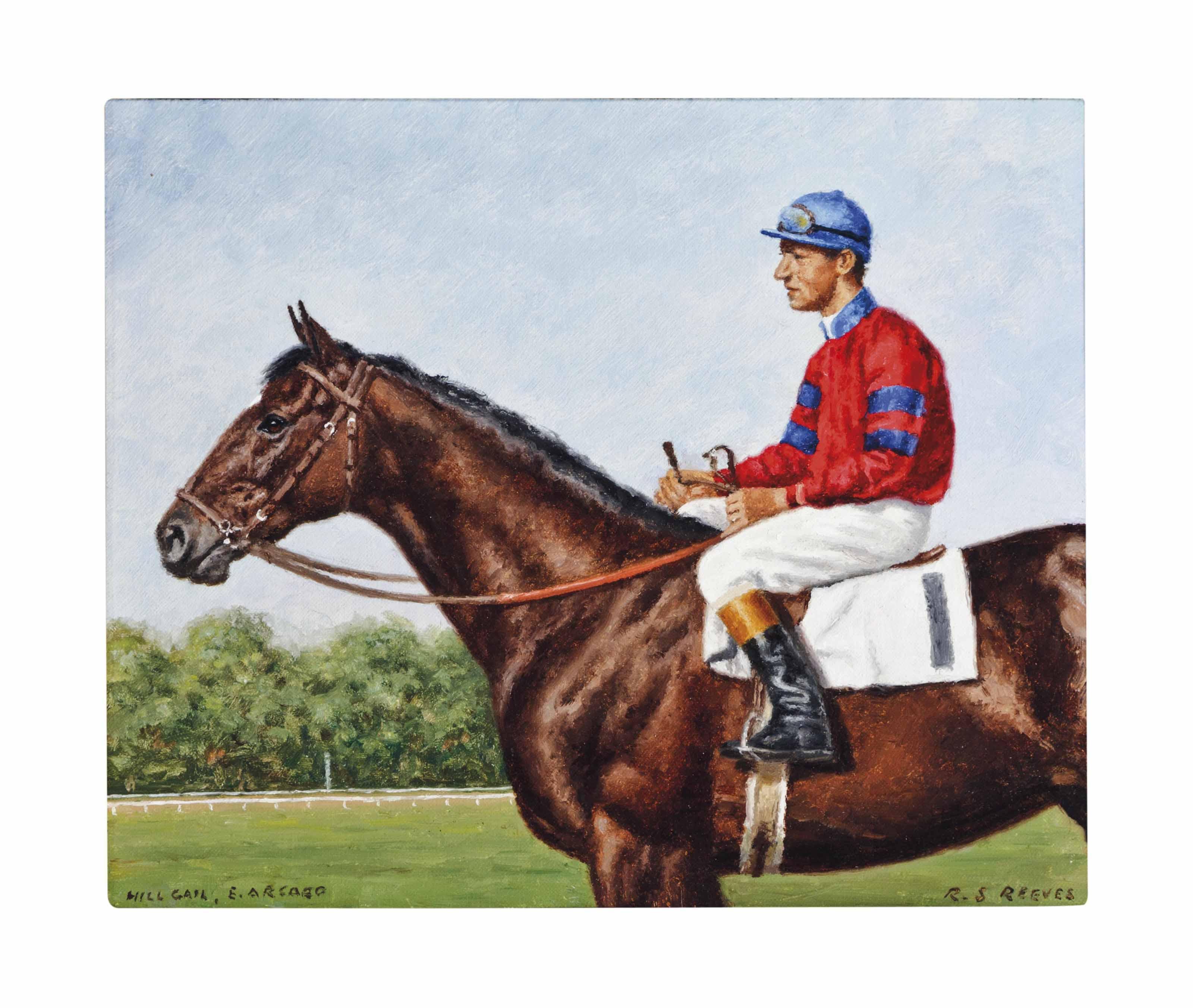 Richard Stone Reeves - Hill Gail with Eddie Arcaro Up