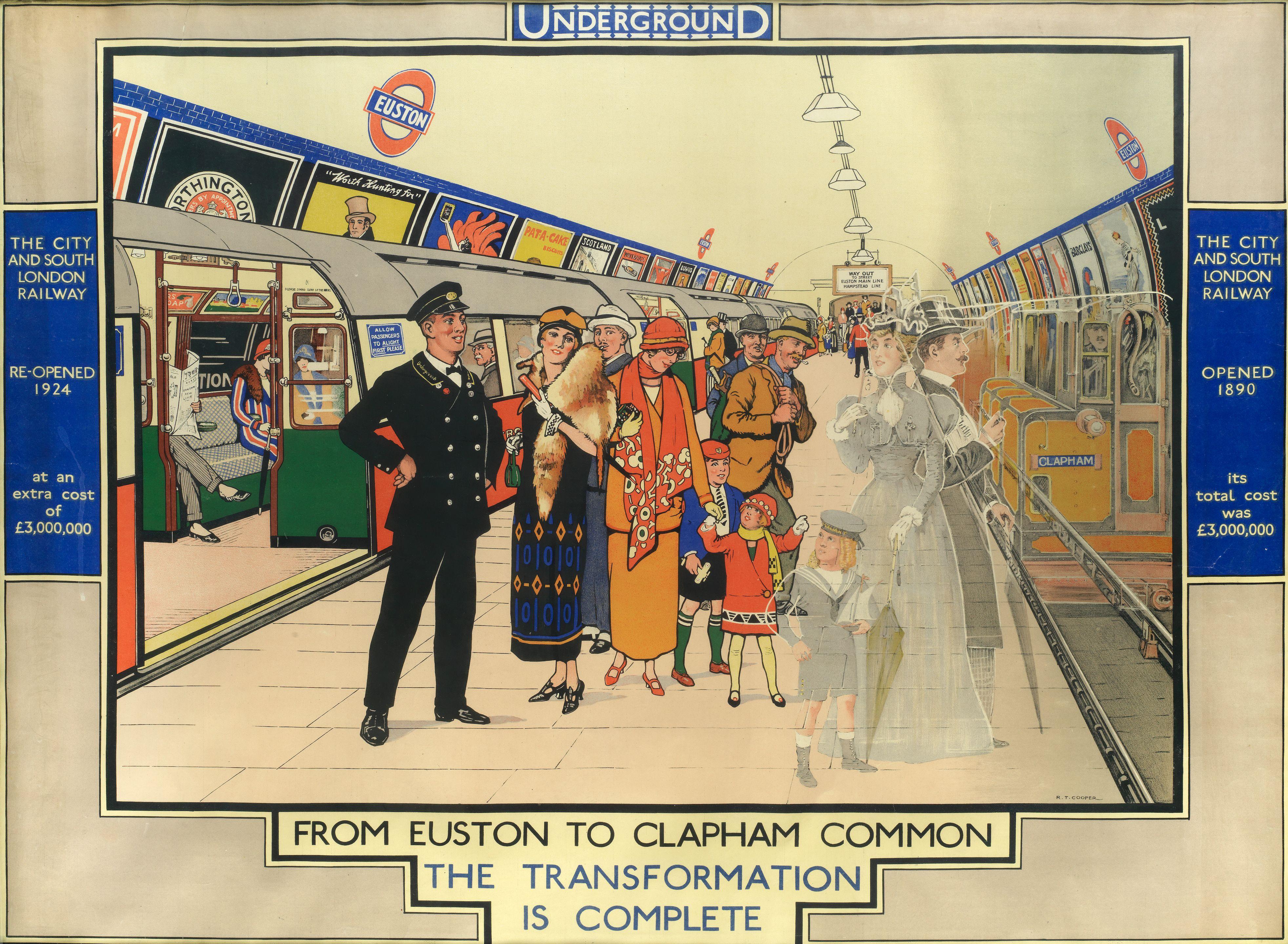 Richard T. Cooper - From Euston To Clapham Common, London Underground